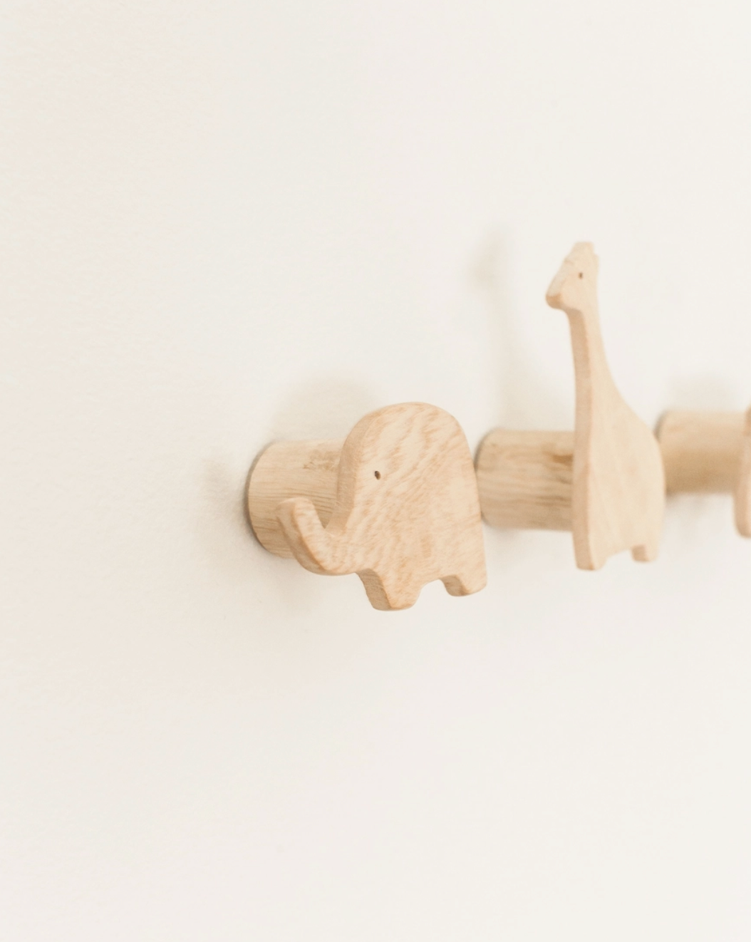 Safari Animal Wall Hooks Set