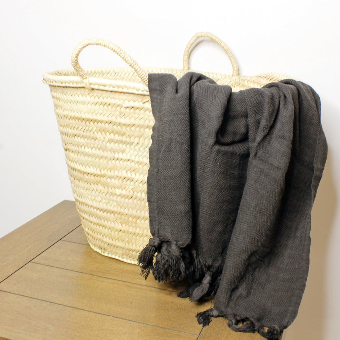 French Market Straw Bag
