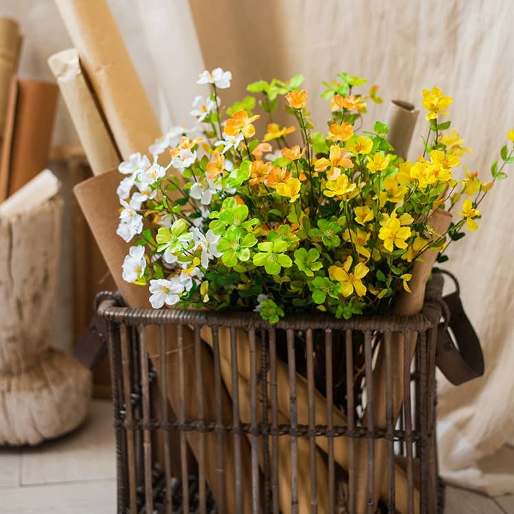 Silk Gaura Flower Stem 20" Tall