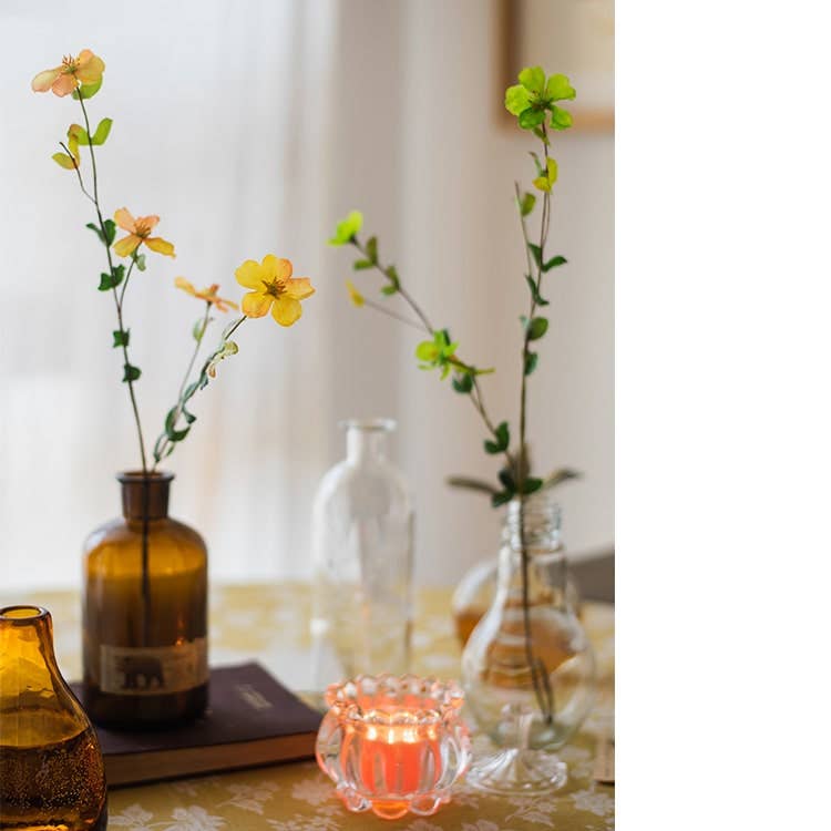 Silk Gaura Flower Stem 20" Tall