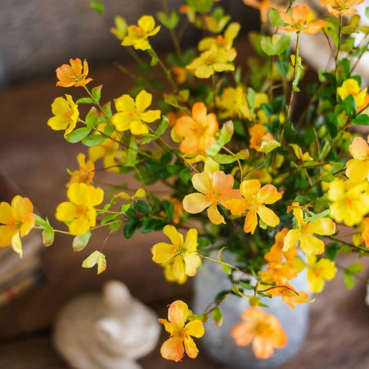 Silk Gaura Flower Stem 20" Tall