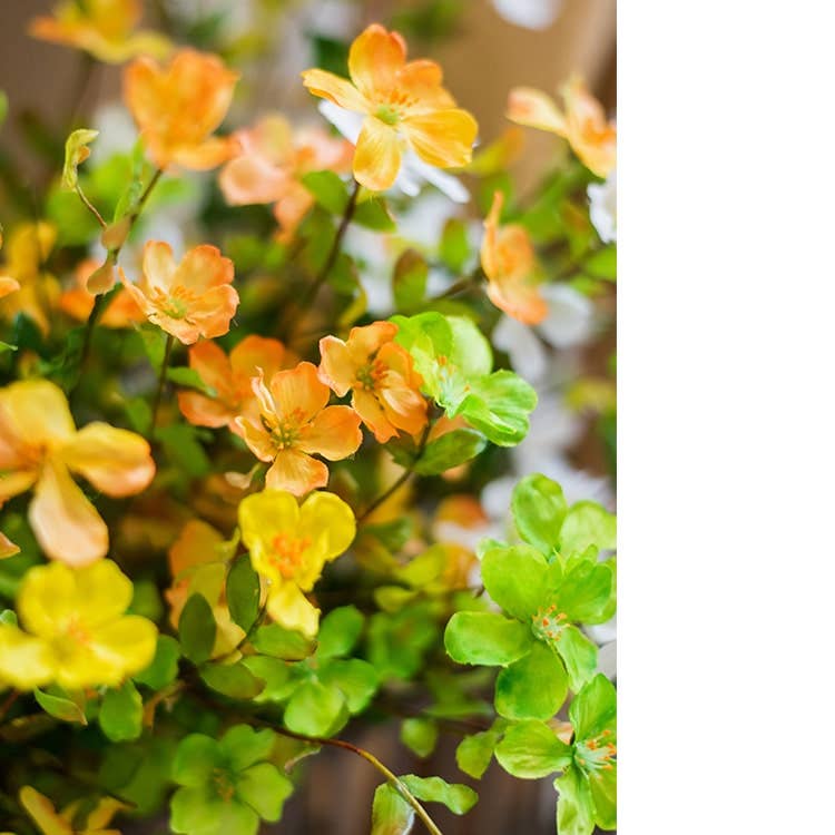 Silk Gaura Flower Stem 20" Tall