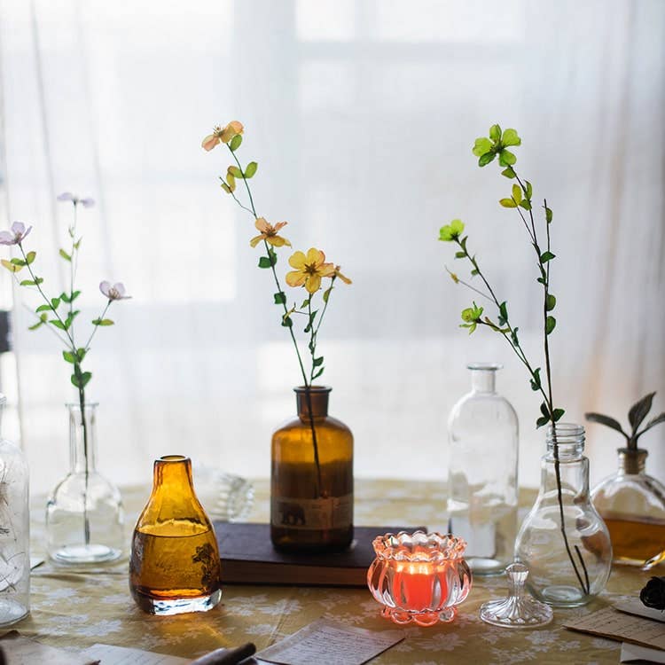 Silk Gaura Flower Stem 20" Tall