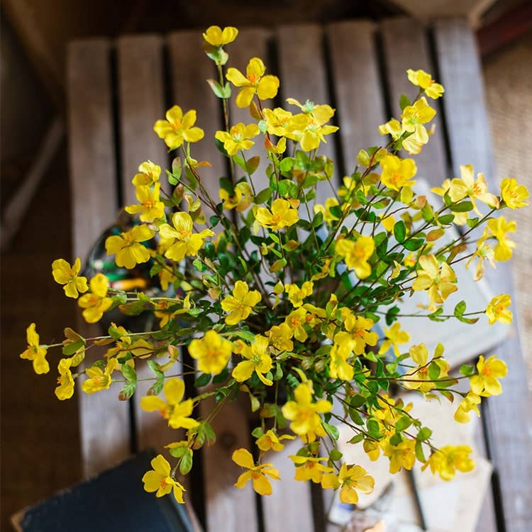 Silk Gaura Flower Stem 20" Tall