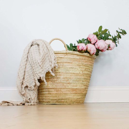 French Market Straw Bag